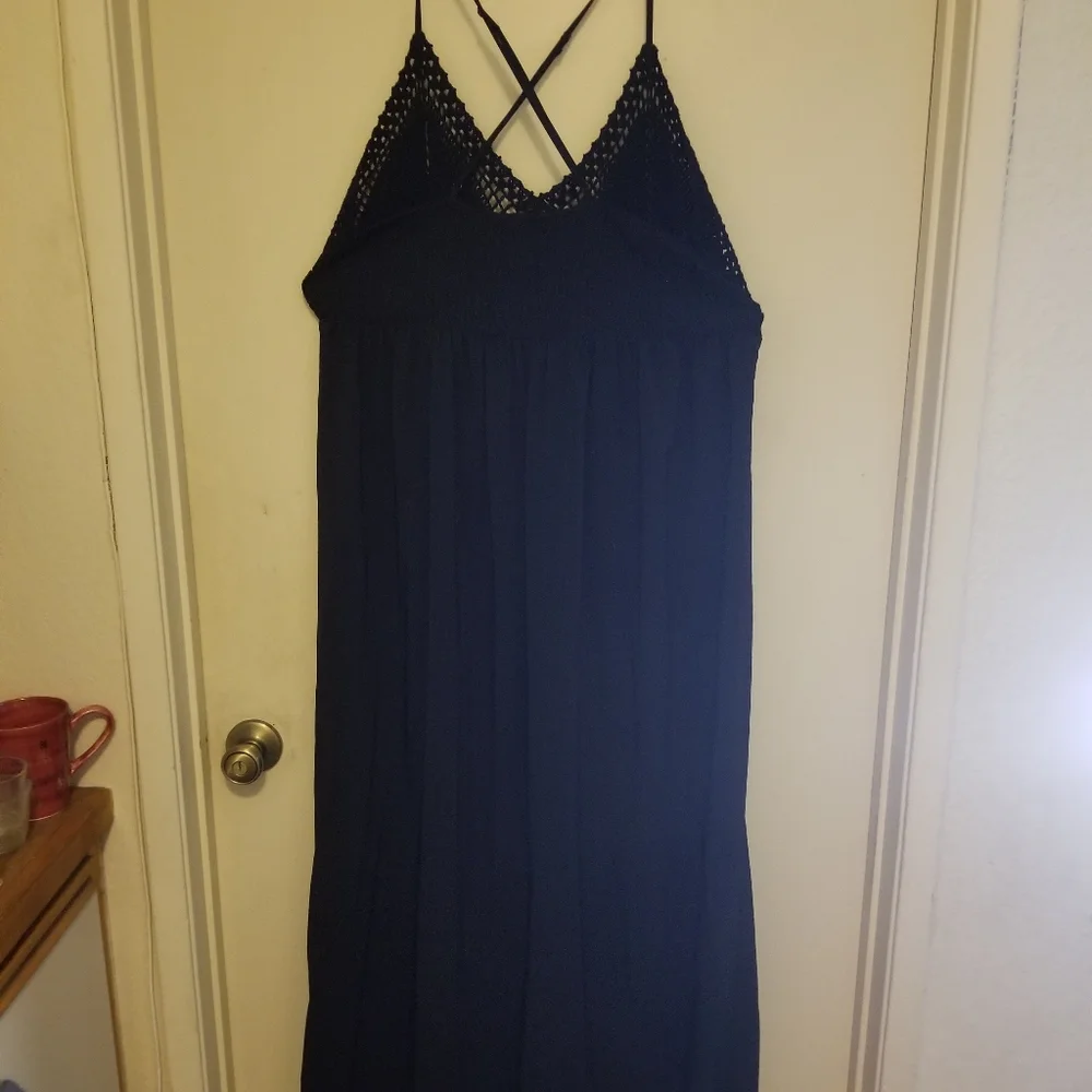 Black knit top sundress - Picture 1 of 3